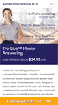 Mobile Screenshot of answering-services-seattle.com